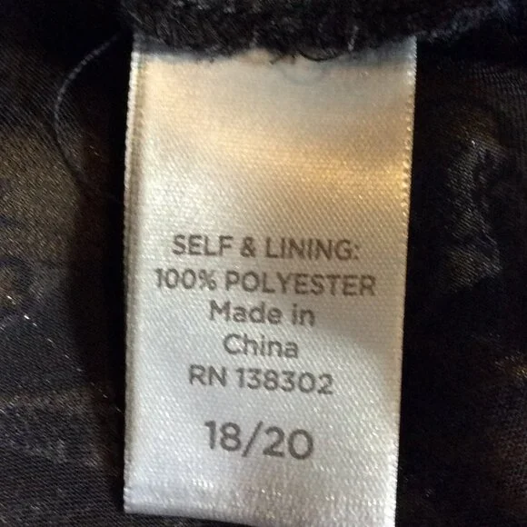 Avenue Blouse Blue Paisley Blouse Size 18/20 - Picture 3 of 8